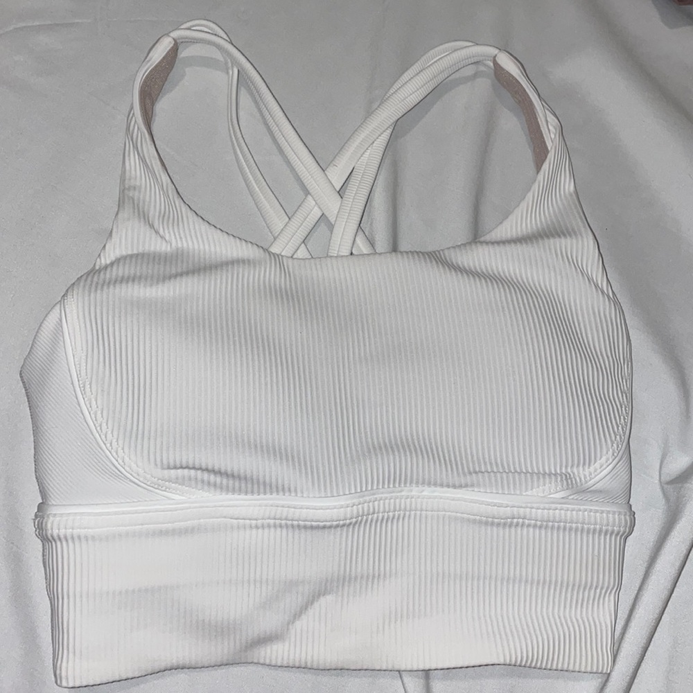 Lululemon Textured Longline Energy Bra